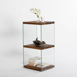 Bibliotecă Aqua 2, Natur, 40x35x80 cm