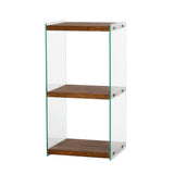 Bibliotecă Aqua 2, Natur, 40x35x80 cm