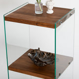 Bibliotecă Aqua 2, Natur, 40x35x80 cm
