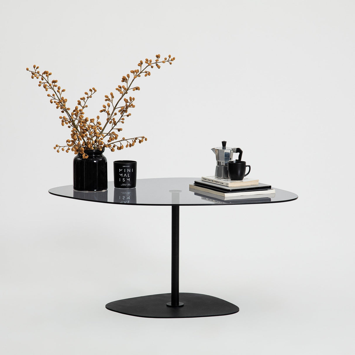 Măsuță de cafea Soho, Diverse culori, 85x67x40 cm - Gri închis - Negru | SKU: 552NOS2379 | Măsuță de cafea Soho, 85x67x40 cm, varianta Gri închis - Negru, produs pentru amenajarea locuinței, disponibil online în România la CasaMob