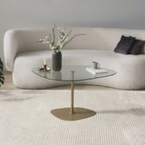 Măsuță de cafea Soho, Diverse culori, 85x67x40 cm - Transparent - Auriu | SKU: 552NOS2380 | Măsuță de cafea Soho, 85x67x40 cm, varianta Transparent - Auriu, produs pentru amenajarea locuinței, disponibil online în România la CasaMob
