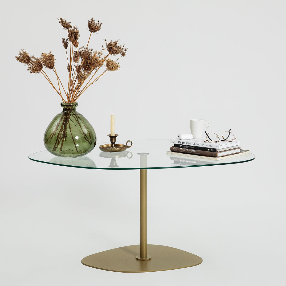 Măsuță de cafea Soho, Diverse culori, 85x67x40 cm - Transparent - Auriu | SKU: 552NOS2380 | Măsuță de cafea Soho, 85x67x40 cm, varianta Transparent - Auriu, produs pentru amenajarea locuinței, disponibil online în România la CasaMob