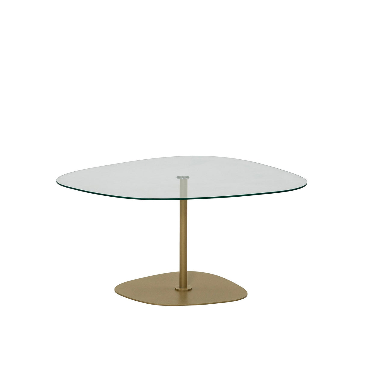 Măsuță de cafea Soho, Diverse culori, 85x67x40 cm - Transparent - Auriu | SKU: 552NOS2380 | Măsuță de cafea Soho, 85x67x40 cm, varianta Transparent - Auriu, produs pentru amenajarea locuinței, disponibil online în România la CasaMob