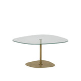 Măsuță de cafea Soho, Diverse culori, 85x67x40 cm - Transparent - Auriu | SKU: 552NOS2380 | Măsuță de cafea Soho, 85x67x40 cm, varianta Transparent - Auriu, produs pentru amenajarea locuinței, disponibil online în România la CasaMob