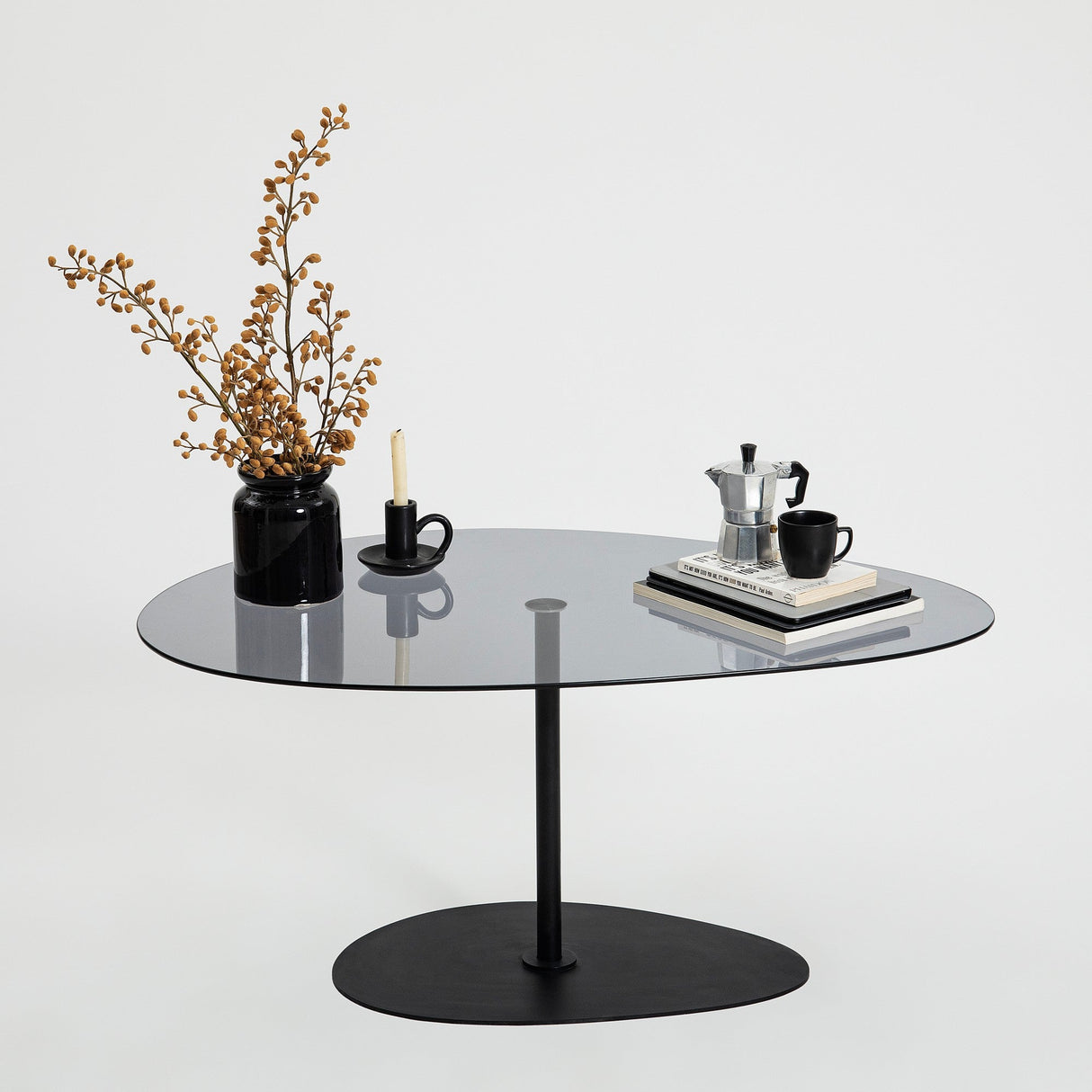 Măsuță de cafea Porto, Diverse culori, 90x60x40 cm - Gri închis - Negru | SKU: 552NOS2383 | Măsuță de cafea Porto, 90x60x40 cm, varianta Gri închis - Negru, produs pentru amenajarea locuinței, disponibil online în România la CasaMob