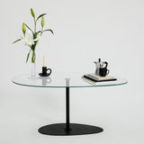 Măsuță de cafea Porto, Diverse culori, 90x60x40 cm - Transparent - Negru | SKU: 552NOS2385 | Măsuță de cafea Porto, 90x60x40 cm, varianta Transparent - Negru, produs pentru amenajarea locuinței, disponibil online în România la CasaMob
