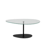 Măsuță de cafea Porto, Diverse culori, 90x60x40 cm - Transparent - Negru | SKU: 552NOS2385 | Măsuță de cafea Porto, 90x60x40 cm, varianta Transparent - Negru, produs pentru amenajarea locuinței, disponibil online în România la CasaMob