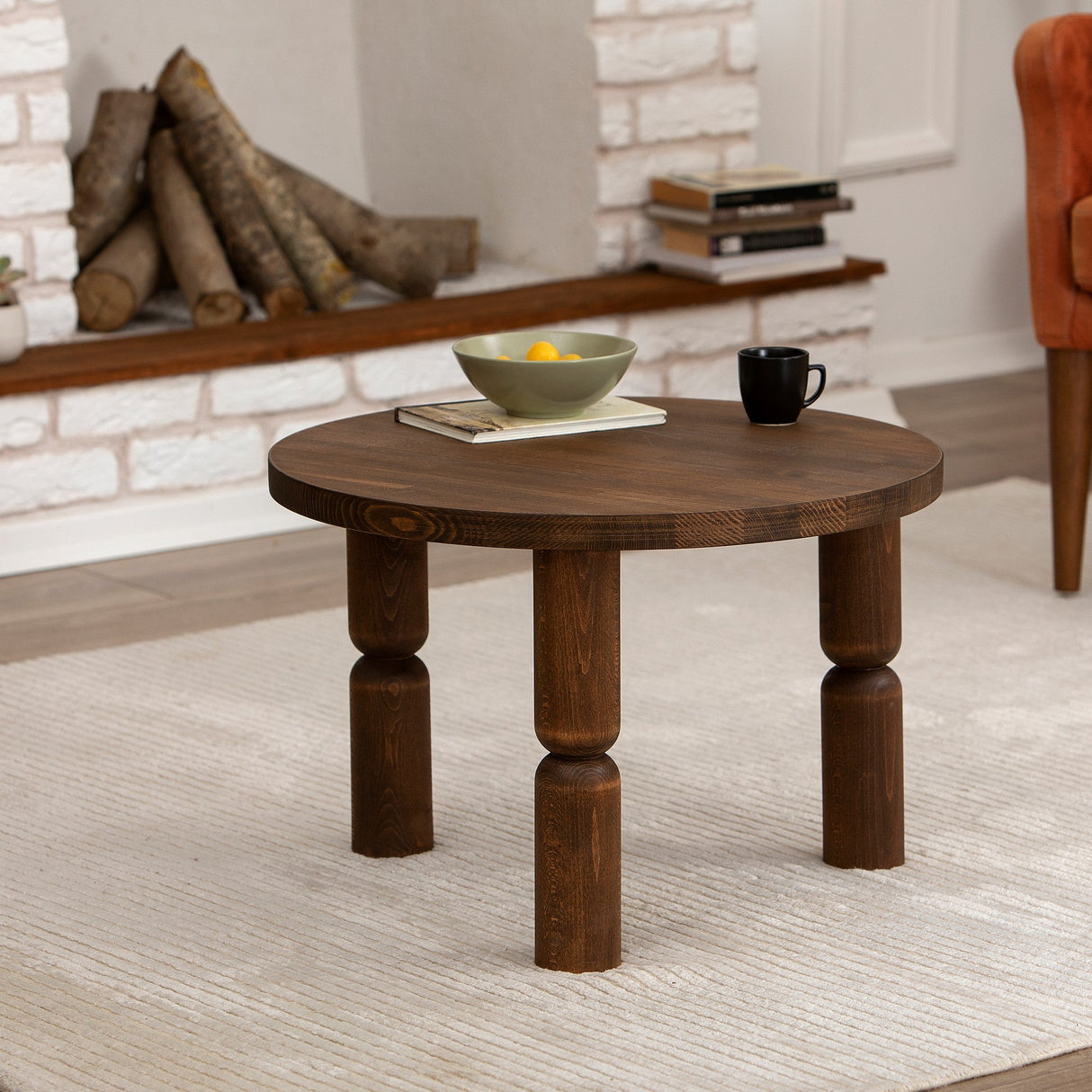 Măsuță de cafea Ida 60, Diverse culori, 60x60x40 cm - Nuc | SKU: 552NOS2388 | Măsuță de cafea Ida 60, 60x60x40 cm, varianta Nuc, produs pentru amenajarea locuinței, disponibil online în România la CasaMob