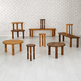 Măsuță de cafea Ida 70, Diverse culori, 70x70x40 cm - Nuc | SKU: 552NOS2390 | Măsuță de cafea Ida 70, 70x70x40 cm, varianta Nuc, produs pentru amenajarea locuinței, disponibil online în România la CasaMob