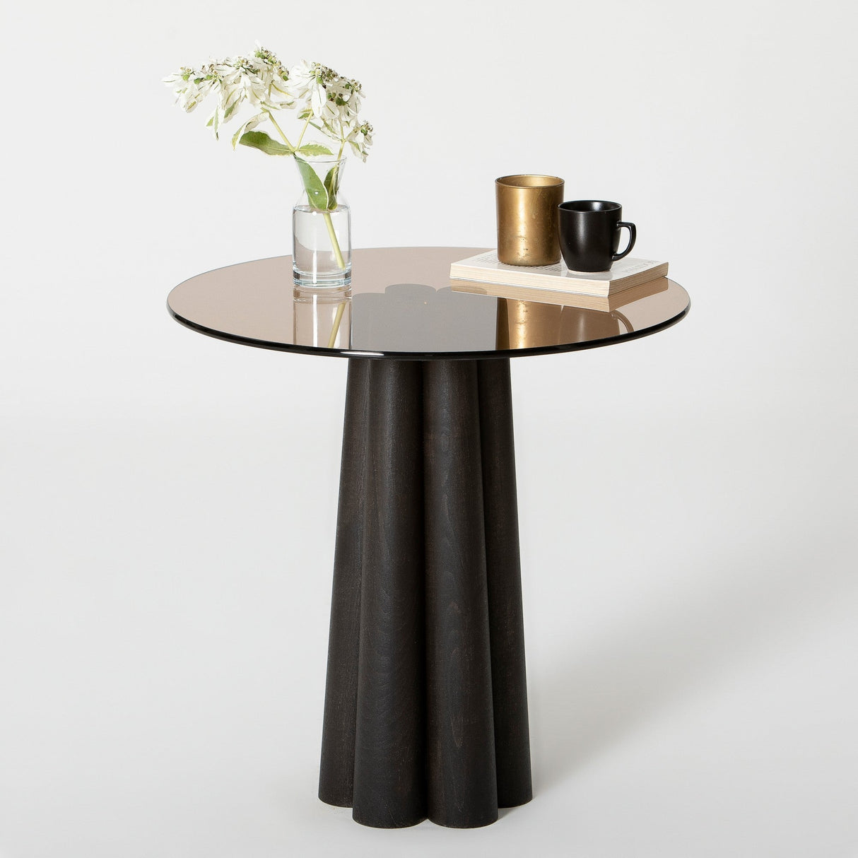 Măsuță de cafea Thales, Diverse culori, 50x50x50 cm - Negru - Bronz | SKU: 552NOS2397 | Măsuță de cafea Thales, 50x50x50 cm, varianta Negru - Bronz, produs pentru amenajarea locuinței, disponibil online în România la CasaMob