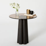 Măsuță de cafea Thales, Diverse culori, 50x50x50 cm - Negru - Bronz | SKU: 552NOS2397 | Măsuță de cafea Thales, 50x50x50 cm, varianta Negru - Bronz, produs pentru amenajarea locuinței, disponibil online în România la CasaMob
