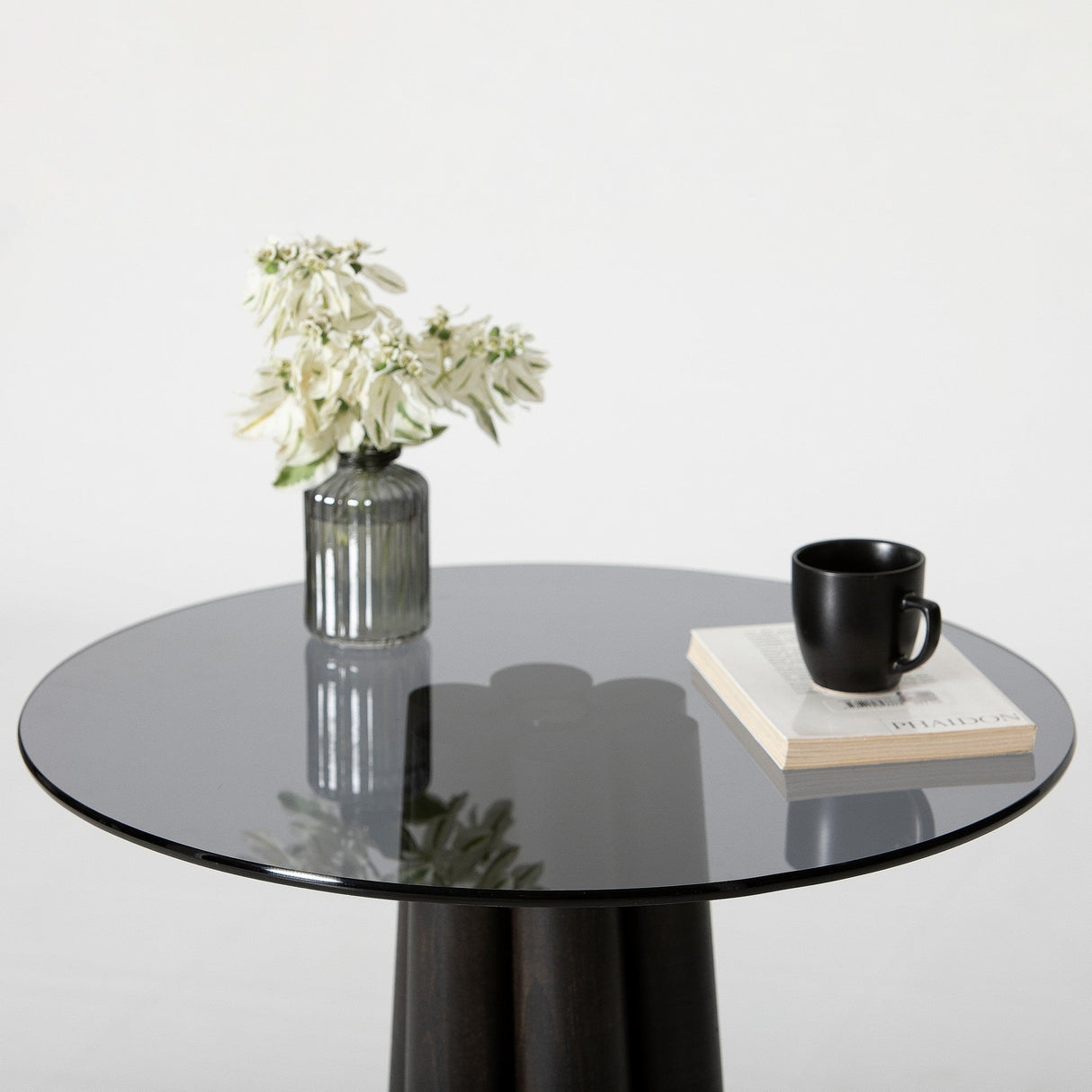 Măsuță de cafea Thales, Diverse culori, 50x50x50 cm - Gri închis - Negru | SKU: 552NOS2398 | Măsuță de cafea Thales, 50x50x50 cm, varianta Gri închis - Negru, produs pentru amenajarea locuinței, disponibil online în România la CasaMob