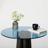 Măsuță de cafea Thales, Diverse culori, 50x50x50 cm - Negru - Albastru | SKU: 552NOS2399 | Măsuță de cafea Thales, 50x50x50 cm, varianta Negru - Albastru, produs pentru amenajarea locuinței, disponibil online în România la CasaMob