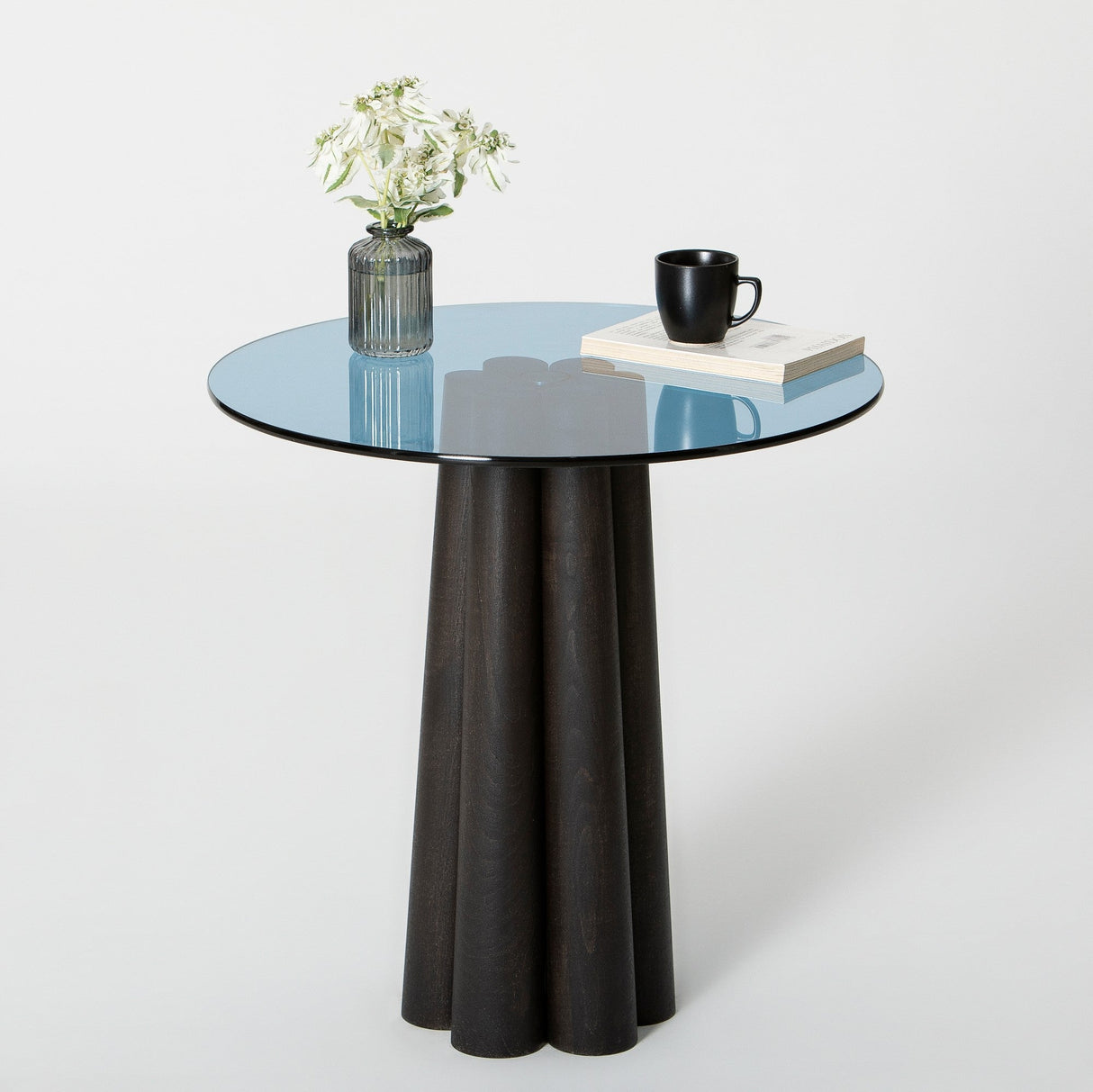 Măsuță de cafea Thales, Diverse culori, 50x50x50 cm - Negru - Albastru | SKU: 552NOS2399 | Măsuță de cafea Thales, 50x50x50 cm, varianta Negru - Albastru, produs pentru amenajarea locuinței, disponibil online în România la CasaMob