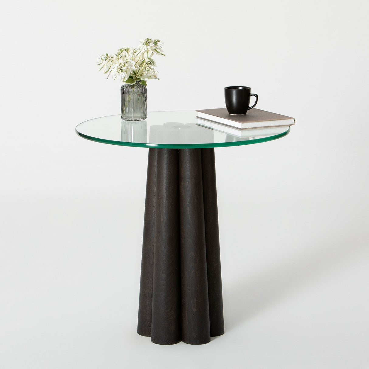 Măsuță de cafea Thales, Diverse culori, 50x50x50 cm - Transparent - Negru | SKU: 552NOS2401 | Măsuță de cafea Thales, 50x50x50 cm, varianta Transparent - Negru, produs pentru amenajarea locuinței, disponibil online în România la CasaMob