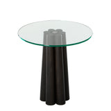 Măsuță de cafea Thales, Diverse culori, 50x50x50 cm - Transparent - Negru | SKU: 552NOS2401 | Măsuță de cafea Thales, 50x50x50 cm, varianta Transparent - Negru, produs pentru amenajarea locuinței, disponibil online în România la CasaMob
