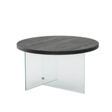 Măsuță de cafea Serenity, Diverse culori - Antracit - Transparent | SKU: 552NOS2403 | Măsuță de cafea Serenity, varianta Antracit - Transparent, produs pentru amenajarea locuinței, disponibil online în România la CasaMob