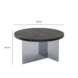 Măsuță de cafea Serenity, Diverse culori - Antracit - Gri închis | SKU: 552NOS2405 | Măsuță de cafea Serenity, varianta Antracit - Gri închis, produs pentru amenajarea locuinței, disponibil online în România la CasaMob