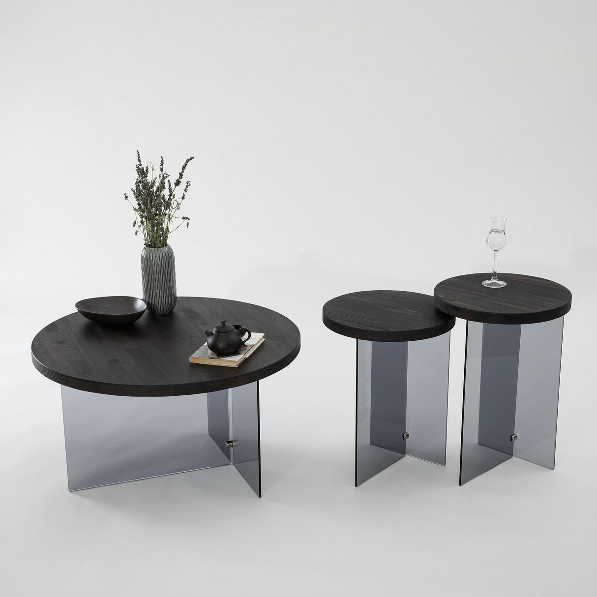 Măsuță de cafea Serenity, Diverse culori - Antracit - Gri închis | SKU: 552NOS2405 | Măsuță de cafea Serenity, varianta Antracit - Gri închis, produs pentru amenajarea locuinței, disponibil online în România la CasaMob