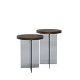 Măsuță de cafea Serenity 2, Diverse culori - Nuc - Gri închis | SKU: 552NOS2410 | Măsuță de cafea Serenity 2, varianta Nuc - Gri închis, produs pentru amenajarea locuinței, disponibil online în România la CasaMob
