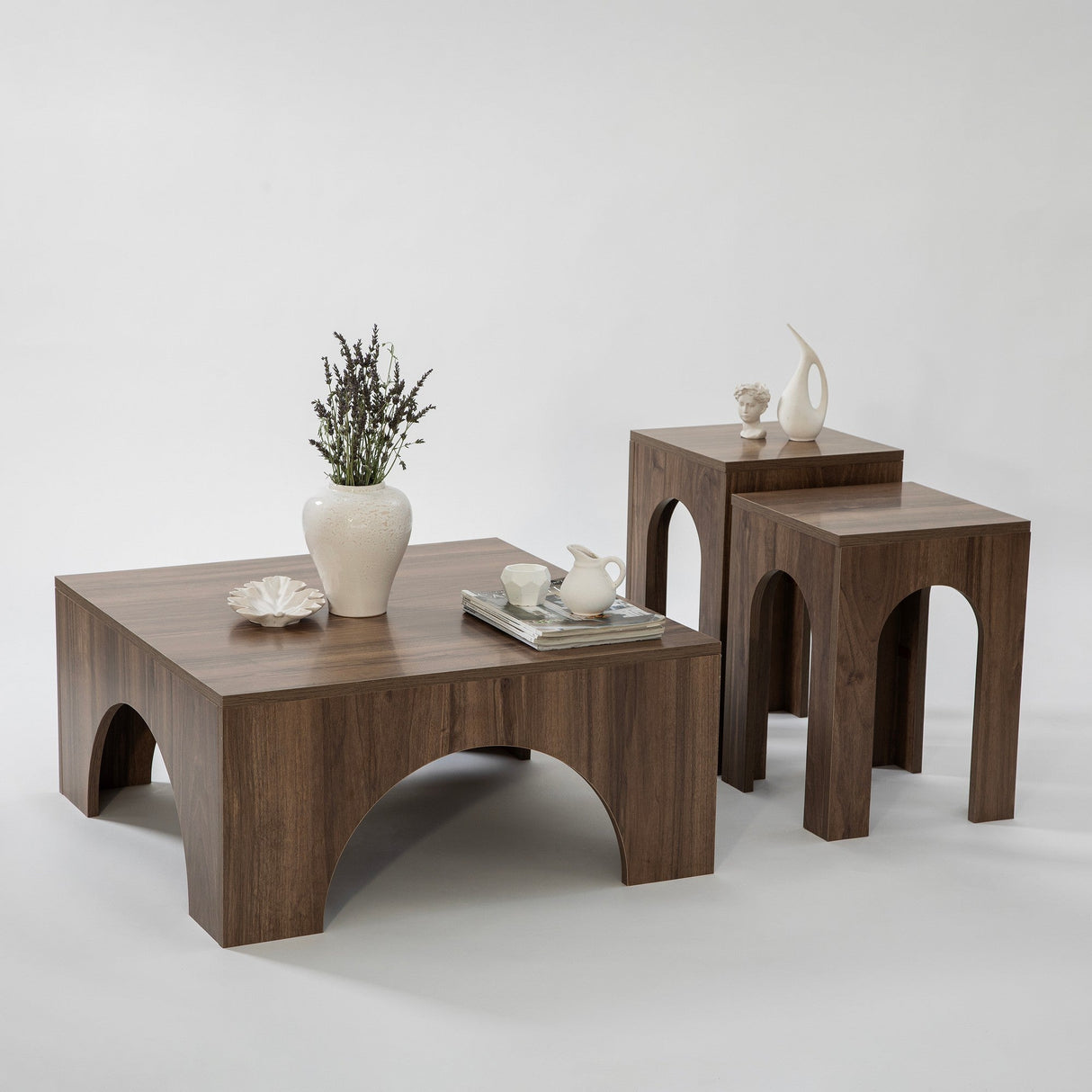 Mobilier Colosseum 80x80 - Walnut, SKU 552NOS2413