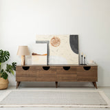 Mobilier Patru Anotimpuri 180x35 - Walnut, SKU 552NOS2433