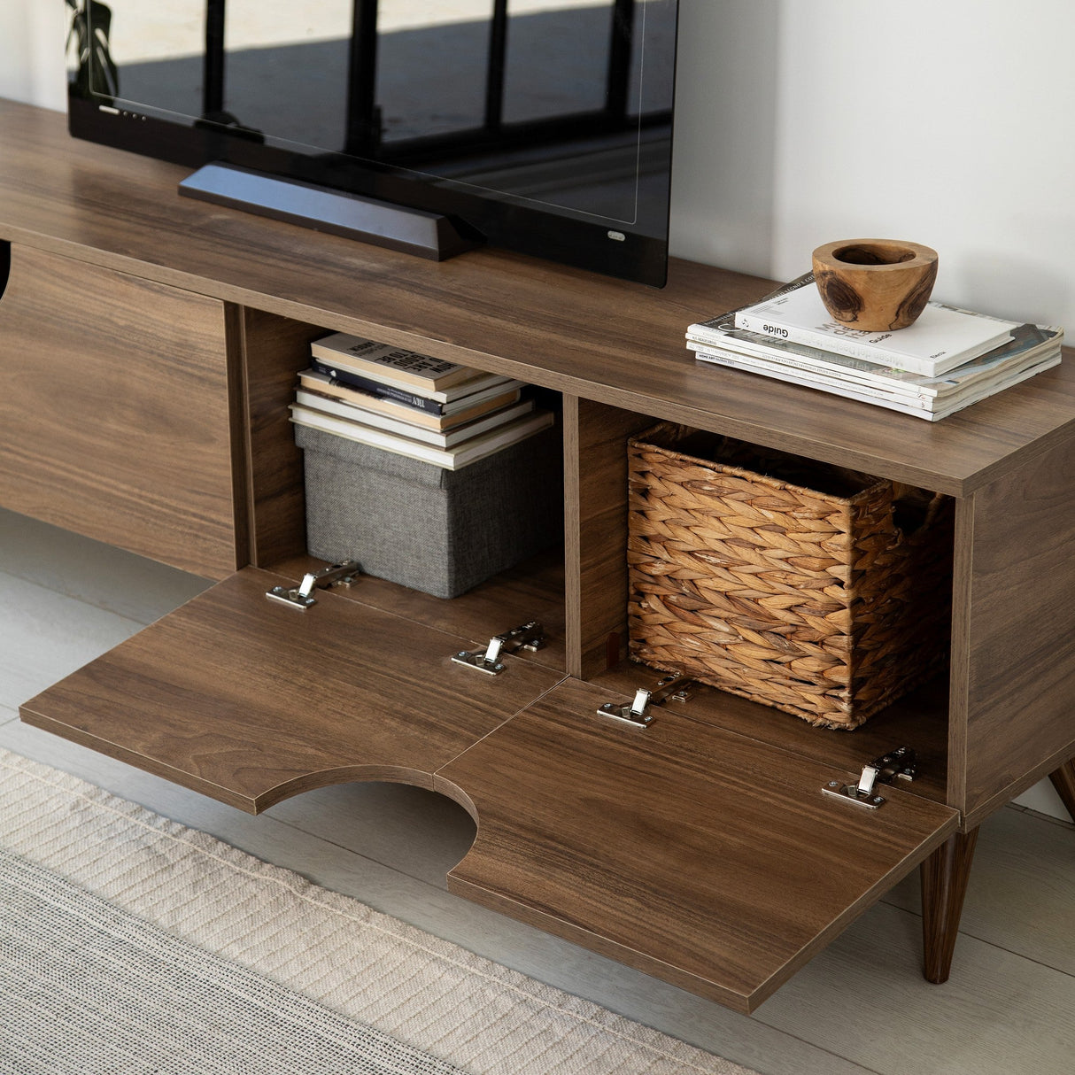Mobilier Grotte 180x35 - Walnut_552NOS2438, SKU 552NOS2437