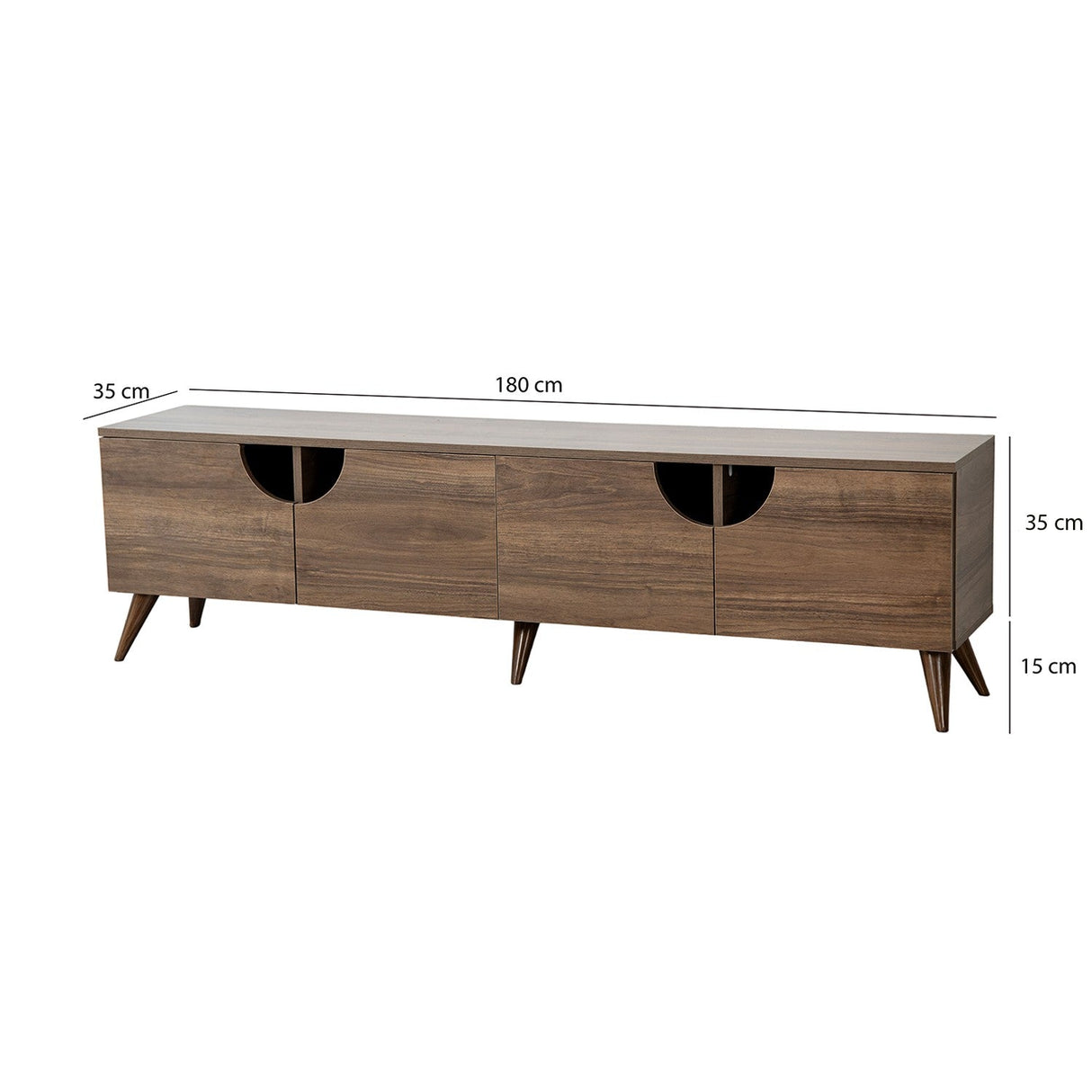 Mobilier Grotte 180x35 - Walnut_552NOS2438, SKU 552NOS2437