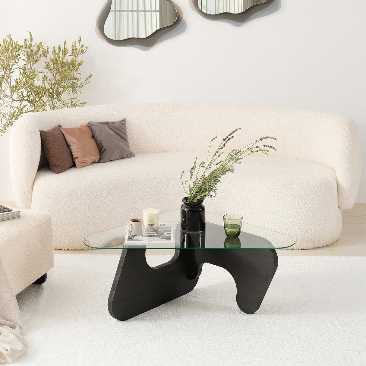 Măsuță de cafea Freya, Diverse culori, Diverse configurații, Diverse dimensiuni - Antracit - 94x72x38 cm - Standard | SKU: 552NOS2540 | Măsuță de cafea Freya, varianta Antracit - 94x72x38 cm - Standard, produs pentru amenajarea locuinței, disponibil online în România la CasaMob