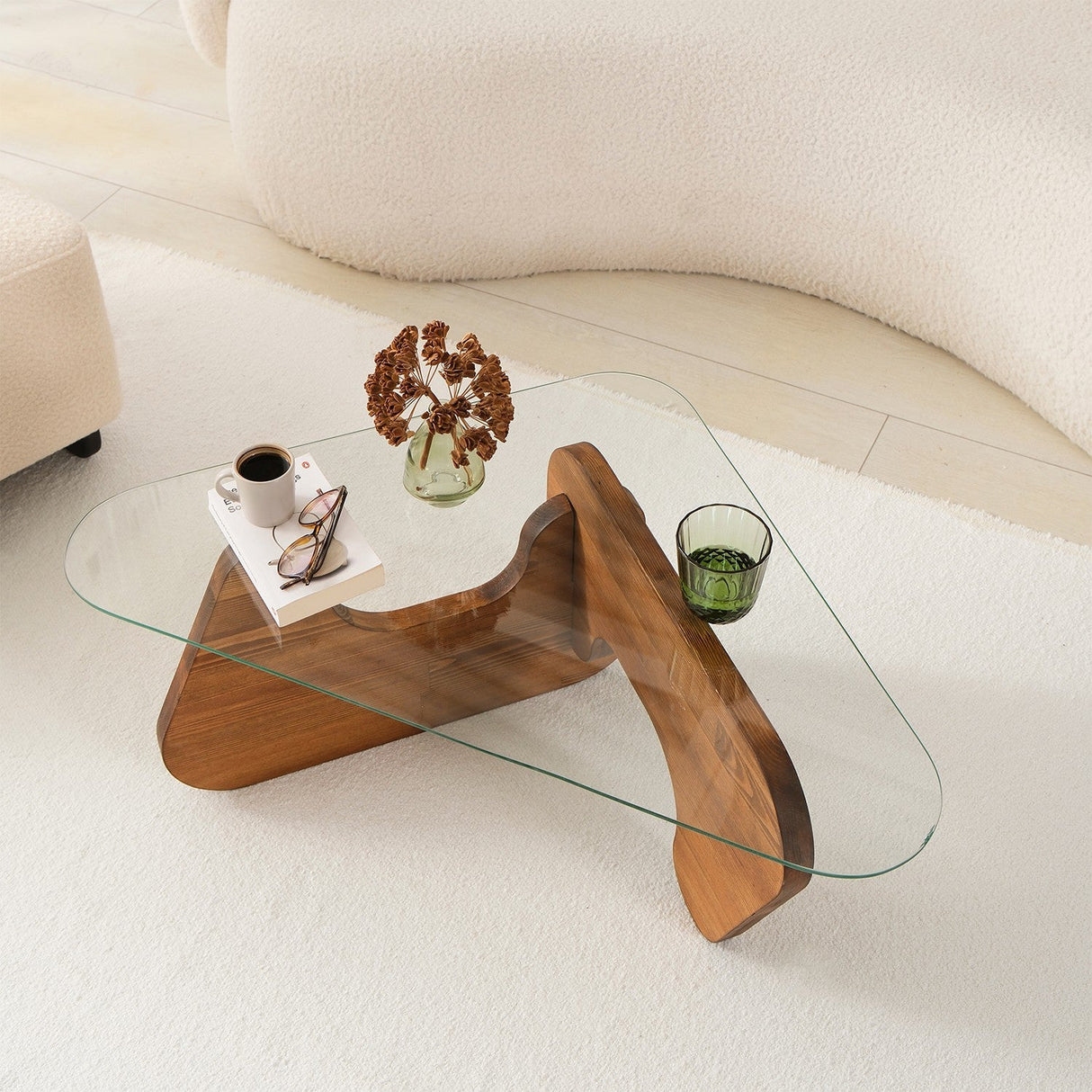 Măsuță de cafea Freya, Diverse culori, Diverse configurații, Diverse dimensiuni - Castaniu - 86x66x36 cm - Standard | SKU: 552NOS2541 | Măsuță de cafea Freya, varianta Castaniu - 86x66x36 cm - Standard, produs pentru amenajarea locuinței, disponibil online în România la CasaMob