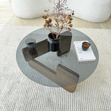 Măsuță de cafea Mia, Diverse culori, 75x75x35 cm - Nuc - Fumuriu | SKU: 552NOS2543 | Măsuță de cafea Mia, 75x75x35 cm, varianta Nuc - Fumuriu, produs pentru amenajarea locuinței, disponibil online în România la CasaMob