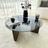 Măsuță de cafea Mia, Diverse culori, 75x75x35 cm - Nuc - Fumuriu | SKU: 552NOS2543 | Măsuță de cafea Mia, 75x75x35 cm, varianta Nuc - Fumuriu, produs pentru amenajarea locuinței, disponibil online în România la CasaMob