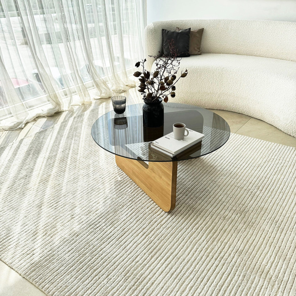 Măsuță de cafea Mia, Diverse culori, 75x75x35 cm - Stejar - Fumuriu | SKU: 552NOS2545 | Măsuță de cafea Mia, 75x75x35 cm, varianta Stejar - Fumuriu, produs pentru amenajarea locuinței, disponibil online în România la CasaMob