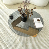 Măsuță de cafea Mia, Diverse culori, 75x75x35 cm - Stejar - Fumuriu | SKU: 552NOS2545 | Măsuță de cafea Mia, 75x75x35 cm, varianta Stejar - Fumuriu, produs pentru amenajarea locuinței, disponibil online în România la CasaMob