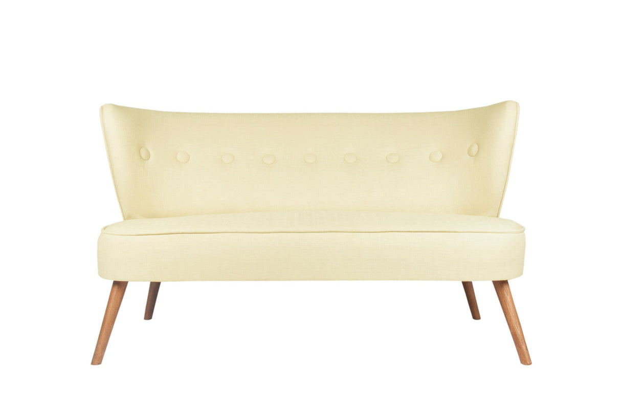 Canapea fixă 2 locuri Bienville, Diverse culori, 141x73x77 cm - Crem | SKU: 558ZEN1201 | Canapea fixă 2 locuri Bienville, 141x73x77 cm, varianta Crem, produs pentru amenajarea locuinței, disponibil online în România la CasaMob