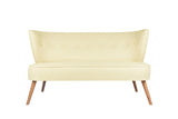 Canapea fixă 2 locuri Bienville, Diverse culori, 141x73x77 cm - Crem | SKU: 558ZEN1201 | Canapea fixă 2 locuri Bienville, 141x73x77 cm, varianta Crem, produs pentru amenajarea locuinței, disponibil online în România la CasaMob