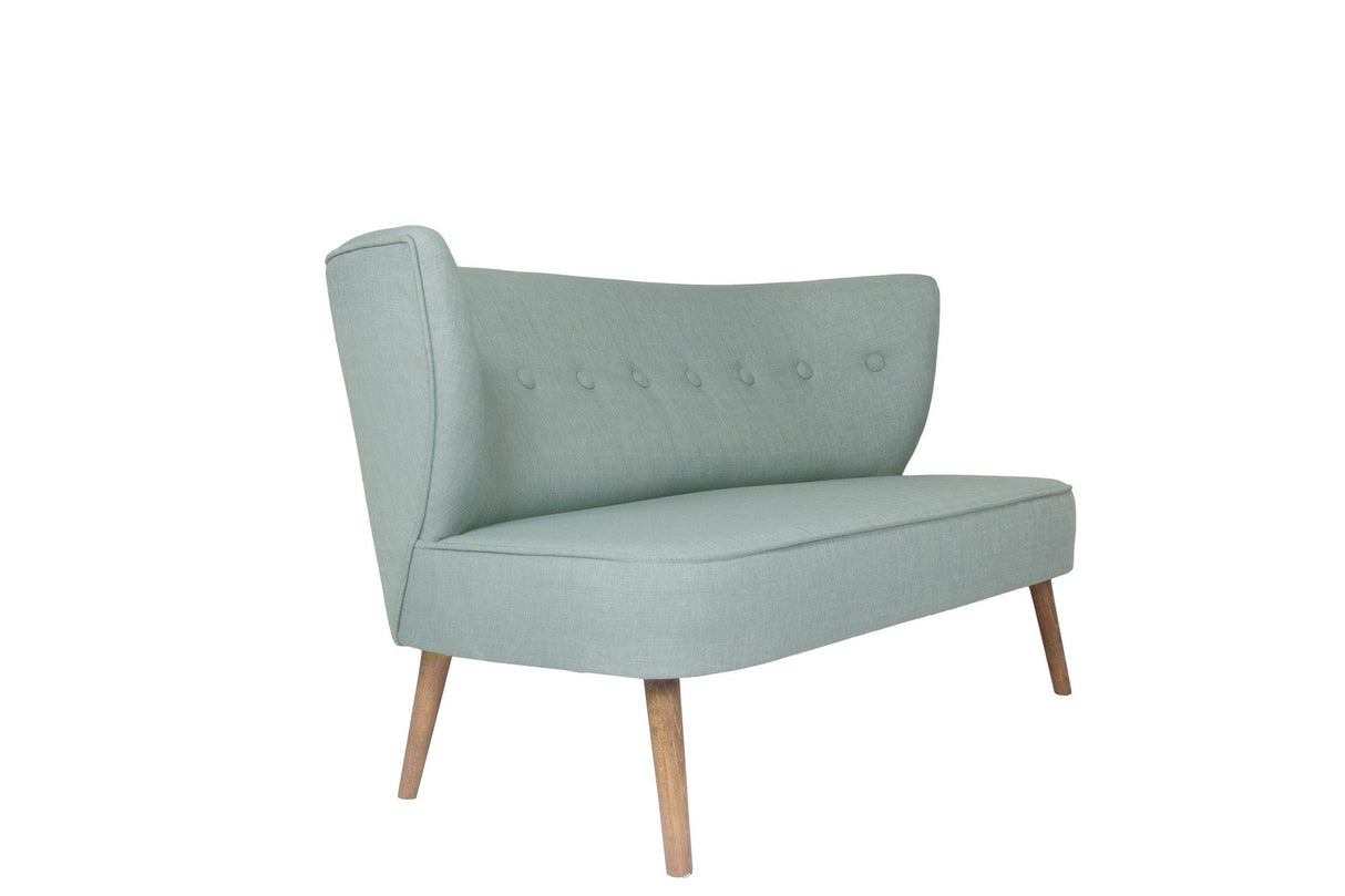 Canapea fixă 2 locuri Bienville, Diverse culori, 141x73x77 cm - Indigo blue | SKU: 558ZEN1204 | Canapea fixă 2 locuri Bienville, 141x73x77 cm, varianta Indigo blue, produs pentru amenajarea locuinței, disponibil online în România la CasaMob