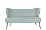 Canapea fixă 2 locuri Bienville, Diverse culori, 141x73x77 cm - Indigo blue | SKU: 558ZEN1204 | Canapea fixă 2 locuri Bienville, 141x73x77 cm, varianta Indigo blue, produs pentru amenajarea locuinței, disponibil online în România la CasaMob