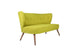 Peanut green | SKU: 558ZEN1206 | Canapea fixă 2 locuri Bienville, 141x73x77 cm, varianta Peanut green, produs pentru amenajarea locuinței, disponibil online în România la CasaMob