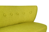 Canapea fixă 2 locuri Bienville, Diverse culori, 141x73x77 cm - Peanut green | SKU: 558ZEN1206 | Canapea fixă 2 locuri Bienville, 141x73x77 cm, varianta Peanut green, produs pentru amenajarea locuinței, disponibil online în România la CasaMob