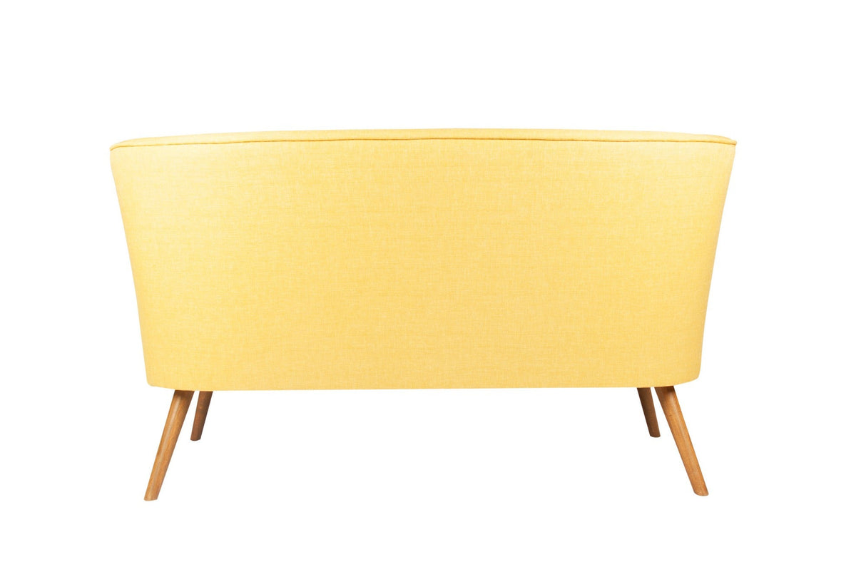 Canapea fixă 2 locuri Bienville, Diverse culori, 141x73x77 cm - Galben | SKU: 558ZEN1207 | Canapea fixă 2 locuri Bienville, 141x73x77 cm, varianta Galben, produs pentru amenajarea locuinței, disponibil online în România la CasaMob