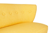 Canapea fixă 2 locuri Bienville, Diverse culori, 141x73x77 cm - Galben | SKU: 558ZEN1207 | Canapea fixă 2 locuri Bienville, 141x73x77 cm, varianta Galben, produs pentru amenajarea locuinței, disponibil online în România la CasaMob