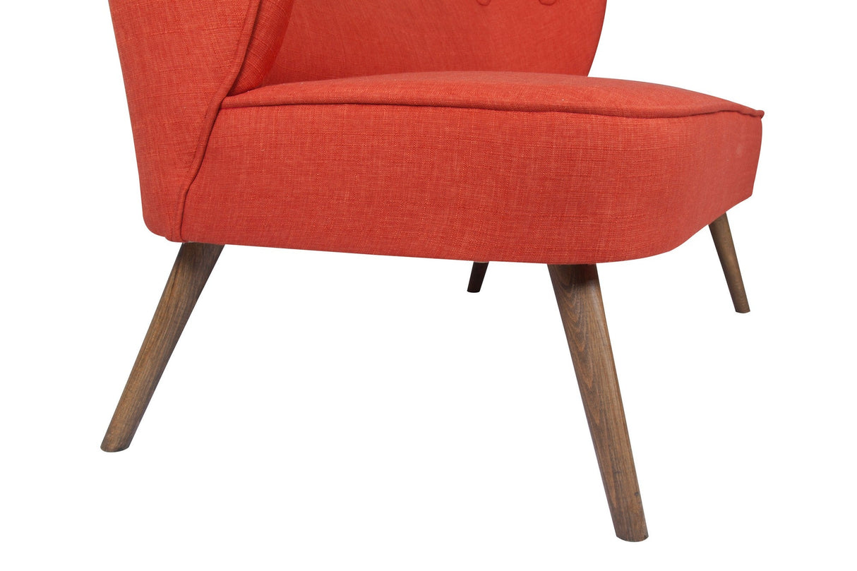 Canapea fixă 2 locuri Bienville, Diverse culori, 141x73x77 cm - Roșu cărămiziu | SKU: 558ZEN1209 | Canapea fixă 2 locuri Bienville, 141x73x77 cm, varianta Roșu cărămiziu, produs pentru amenajarea locuinței, disponibil online în România la CasaMob