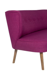 Canapea fixă 2 locuri Bienville, Diverse culori, 141x73x77 cm - Mov | SKU: 558ZEN1210 | Canapea fixă 2 locuri Bienville, 141x73x77 cm, varianta Mov, produs pentru amenajarea locuinței, disponibil online în România la CasaMob