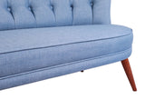 Canapea fixă 2 locuri Richland Loveseat, Diverse culori, 140x71x80 cm - Indigo blue | SKU: 558ZEN1214 | Canapea fixă 2 locuri Richland Loveseat, 140x71x80 cm, varianta Indigo blue, produs pentru amenajarea locuinței, disponibil online în România la CasaMob