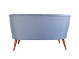 Canapea fixă 2 locuri Richland Loveseat, Diverse culori, 140x71x80 cm - Indigo blue | SKU: 558ZEN1214 | Canapea fixă 2 locuri Richland Loveseat, 140x71x80 cm, varianta Indigo blue, produs pentru amenajarea locuinței, disponibil online în România la CasaMob
