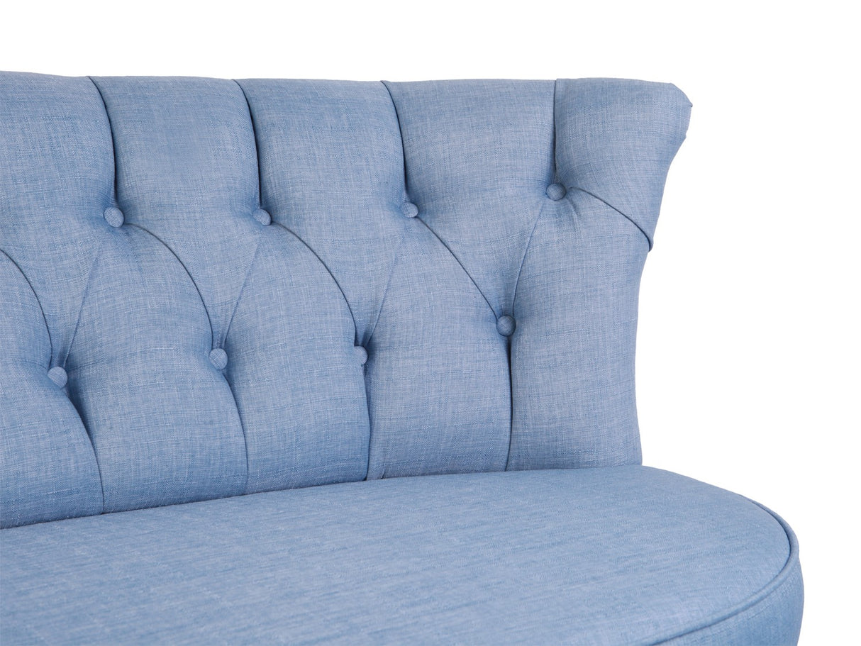 Canapea fixă 2 locuri Richland Loveseat, Diverse culori, 140x71x80 cm - Indigo blue | SKU: 558ZEN1214 | Canapea fixă 2 locuri Richland Loveseat, 140x71x80 cm, varianta Indigo blue, produs pentru amenajarea locuinței, disponibil online în România la CasaMob
