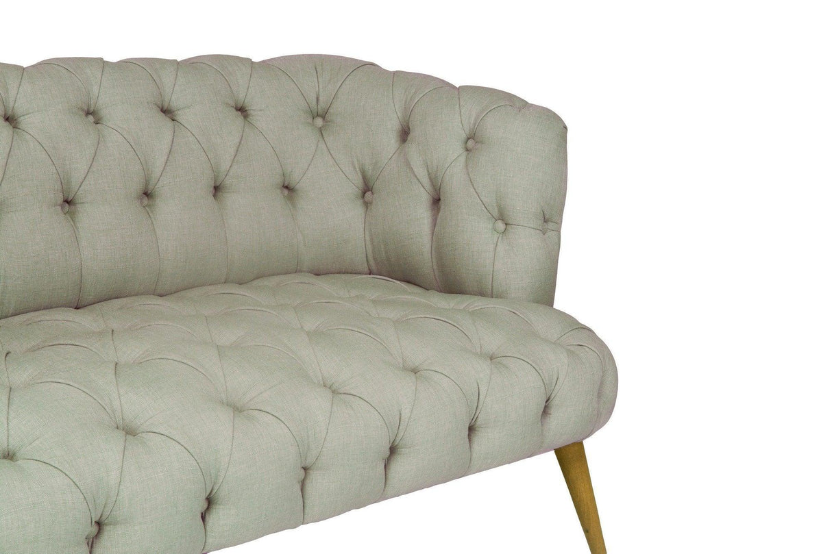 Canapea fixă 2 locuri West Monroe, Diverse culori, 140x75x76 cm - Gri | SKU: 558ZEN1223 | Canapea fixă 2 locuri West Monroe, 140x75x76 cm, varianta Gri, produs pentru amenajarea locuinței, disponibil online în România la CasaMob