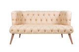 Canapea fixă 2 locuri West Monroe, Diverse culori, 140x75x76 cm - Crem | SKU: 558ZEN1221 | Canapea fixă 2 locuri West Monroe, 140x75x76 cm, varianta Crem, produs pentru amenajarea locuinței, disponibil online în România la CasaMob