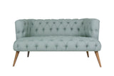Canapea fixă 2 locuri West Monroe, Diverse culori, 140x75x76 cm - Indigo blue | SKU: 558ZEN1224 | Canapea fixă 2 locuri West Monroe, 140x75x76 cm, varianta Indigo blue, produs pentru amenajarea locuinței, disponibil online în România la CasaMob